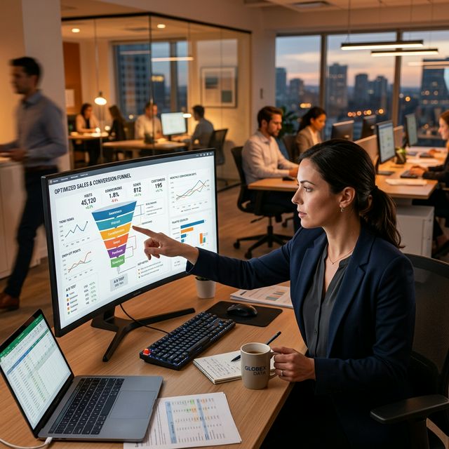 Analyse de funnel de vente optimisé